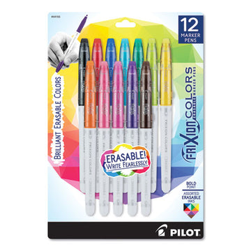 Pilot® Frixion Colors Erasable Porous Point Pen, Stick, Bold 2.5 Mm, Assorted Ink And Barrel Colors, 12-pack freeshipping - TVN Wholesale